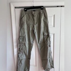 Supplies Green drawstring Cargo Pants size L